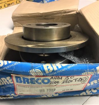 Audi 80 100 2x Dischi Freno Anteriori Breco BS7302 OE 431615301