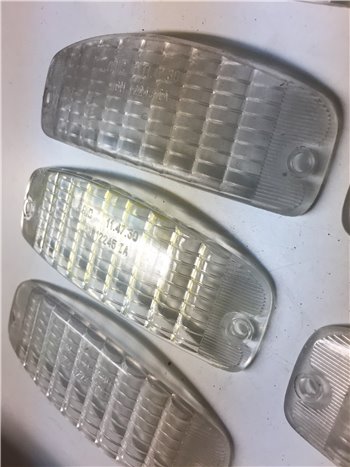 Nsu Prinz Plastica 1x Fanale Fanalino Anteriore Bianco Trasparente Aric 11.47.30