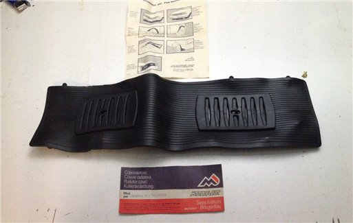 Copriradiatore Gomma Nero Fiat Ritmo L-DL (2 fari) - MP 1473