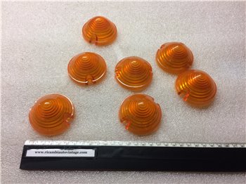 Plastica Fanalino Anteriore Freccia Arancio Innocenti Mini - Nuova Bellù