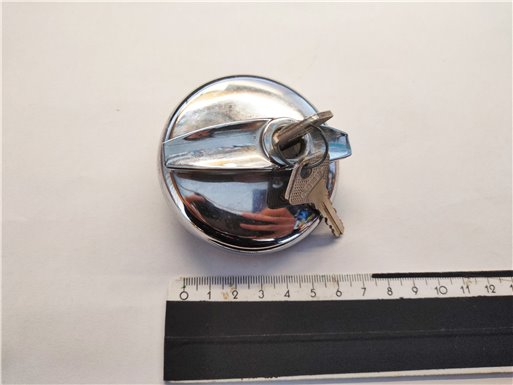 Tappo Serbatoio Carburante Cromato Alfa Romeo Alfetta / Fiat 1100 50mm - FAAB Tappo Serbatoio Carburante Cromato Alfa Romeo Alfetta / Fiat 1100 50mm - FAAB