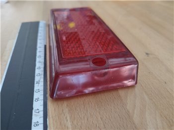 1 Fiat 131 series - Red Plastic (center) Right Taillight High