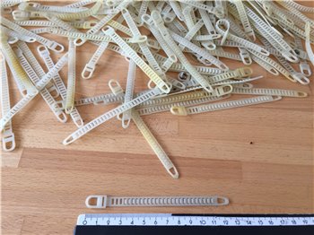 Kit 10 pz Fascetta Cavi Elettrici Auto Fiat Alfa Lancia Autobianchi - 13 cm