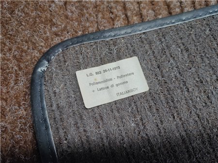 Kit Moquette Tappetini d'Epoca su Misura Fiat Regata