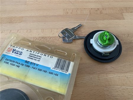 Tappo Serbatoio Carburante a Baionetta Fiat 500 - 600 1300 1500 BZ375V