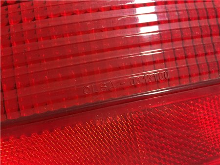 Autobianchi A112 Abarth series 4 PLASTIC Taillight Left OLSA