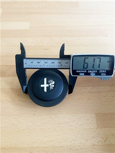 Vintage ALFA ROMEO Persönlicher Lenkrad-Hupenknopf