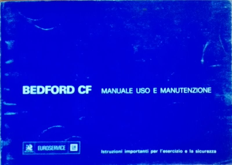BEDFORD CF Manuel d'utilisation et d'entretien