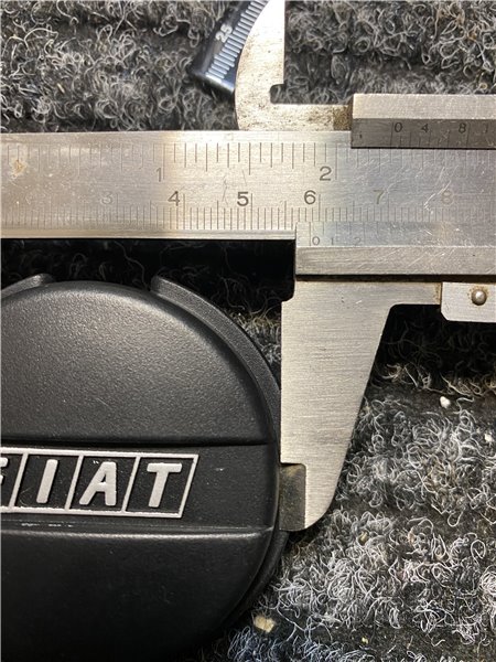 FIAT 126 - FIAT 500 Steering Wheel Horn Button