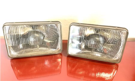 Pair of fog lights MASERATI BITURBO Carello 38845 H4 - used