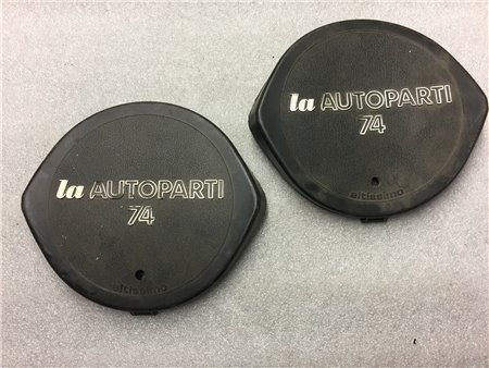 Coppia Tappo Copri Fanale Fendinebbia Tondi 190mm Epoca Altissimo la Autoparti 74