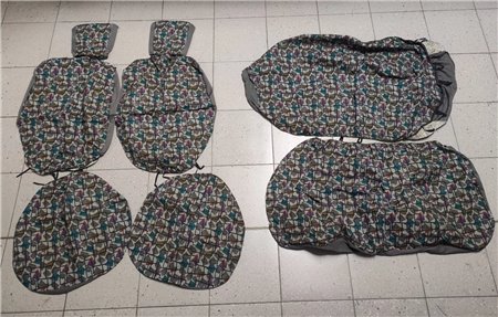 PEUGEOT 106 - SEAT COVER SET FODERINE ELASTIC COTTON SEEDS