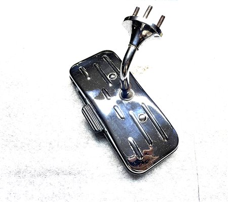 Espelho retrovisor cromado Lancia Ferrari Alfa usado da década de 1960