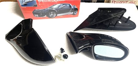 FORD FIESTA IV V - Par de espelhos retrovisores esportivos manuais Lester SL1035