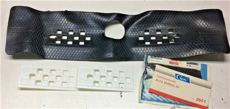 ALFA ROMEO 33 - MASKE RUBBER COVER KÜHLER