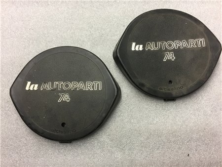 2 Coprifendinebbia Tappo Coperchio Fendinebbia Universali Rotondi Altissimo 20cm