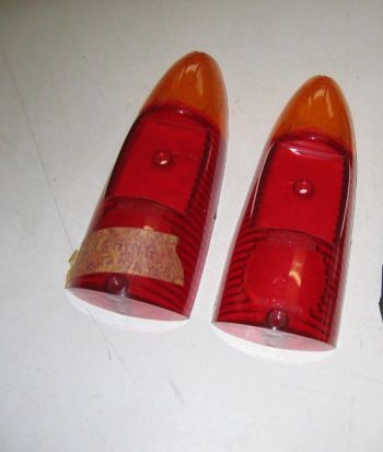 AUTOBIANCHI BIANCHINA - COPPIA DI PLASTICHE FANALINI POSTERIORI