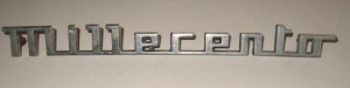 FIAT 1100 - LOGO POSTERIORE