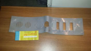 FIAT 128 COUPÉ 1100 - MASCHERINA IN GOMMA COPRI RADIATORE