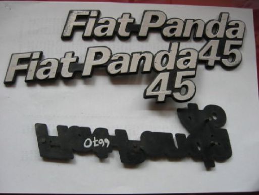 FIAT PANDA 45 - LOGO ANTERIORE