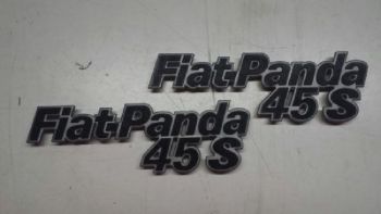 FIAT PANDA 45 S - LOGO POSTERIORE