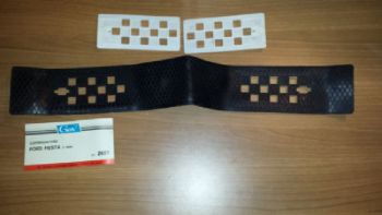 FORD FIESTA - MASCHERINA IN GOMMA COPRI RADIATORE