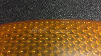 Fiat 850 T Familiare - Plastica Fanale Anteriore Arancione Aric