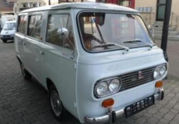 Fiat 850 T Familiare - Plastica Fanale Anteriore Arancione Veralux