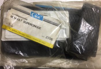 Renault Supercinque - Mascherina Copriradiatore Gomma GEV 2706