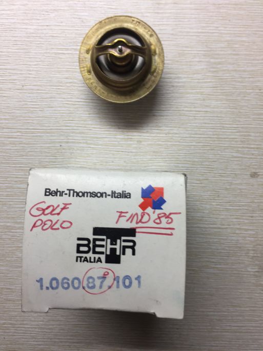 Audi Daewoo Opel VW Termostato Refrigerante BEHR 106087 TX187D 70809075 Audi Daewoo Opel VW Termostato Refrigerante BEHR 106087 TX187D 70809075