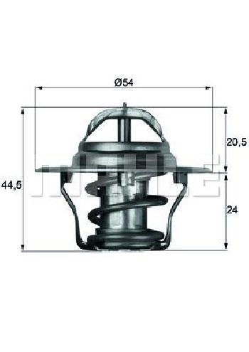 Ford Jaguar Land Rover Termostato Refrigerante BEHR 107175305 1518627 6072000115