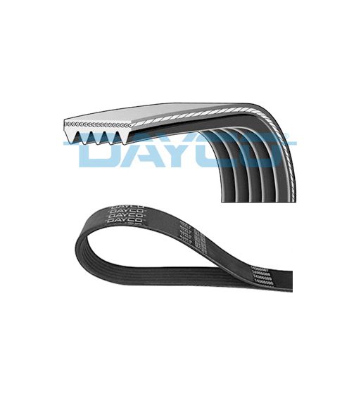 Cinghia Ausiliaria Poly-V Trasmissione DAYCO 5PK1035 Fiat Ducato II Cinghia Ausiliaria Poly-V Trasmissione DAYCO 5PK1035 Fiat Ducato II